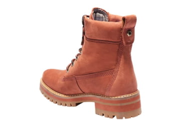 Image of Timberland Courmayeur Valley 6in Boot - Women's, Rust Nubuck, 10, TB0A23VAV17-10-MED