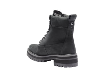 Image of Timberland Courmayeur Valley 6in Boot - Womens, Black Nubuck, 7.5, TB0A2CQT001-7.5-MED