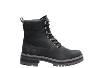 Image of Timberland Courmayeur Valley 6in Boot - Womens, Black Nubuck, 7.5, TB0A2CQT001-7.5-MED