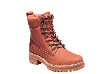 Image of Timberland Courmayeur Valley 6in Boot - Womens, Rust Nubuck, 8, TB0A23VAV17-8-MED