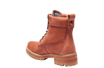 Image of Timberland Courmayeur Valley 6in Boot - Womens, Rust Nubuck, 8, TB0A23VAV17-8-MED
