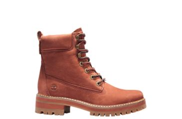 Image of Timberland Courmayeur Valley 6in Boot - Womens, Rust Nubuck, 8, TB0A23VAV17-8-MED