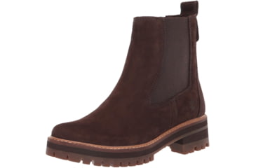 Image of Timberland Courmayeur Valley Chelsea Boot - Women's, Dark Brown Nubuck