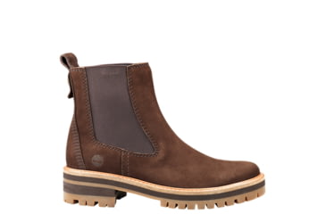 Image of Timberland Courmayeur Valley Chelsea - Womens, Dark Brown Nubuck, 8, TB0A23WUW82-8-MED