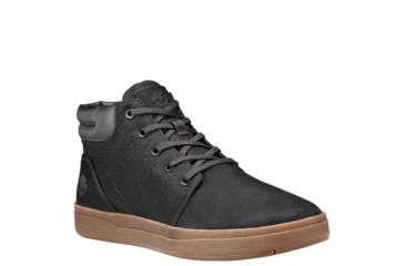 Image of Timberland Davis Square Plain Toe Chukka Casual Shoe, Medium - Mens, Black Nubuck/Cordura, 11.5 US, TB0A1OH7001-115M