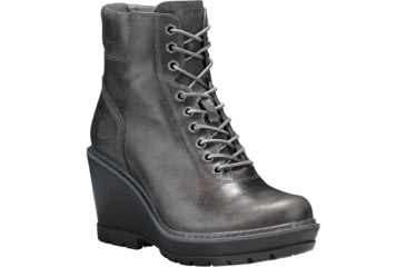 Image of Timberland Kellis Ankle Casual Boot - Women's-Dark Grey-Medium-8