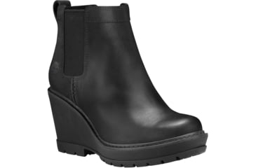 Image of Timberland Kellis Double Gore Chelsea Casual Boot - Women's-Black-Medium-9.5