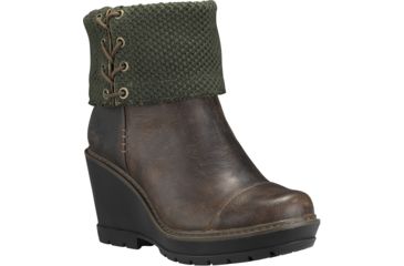 Image of Timberland Kellis Mid Fold Down Casual Boot - Women's-Olive-Medium-10