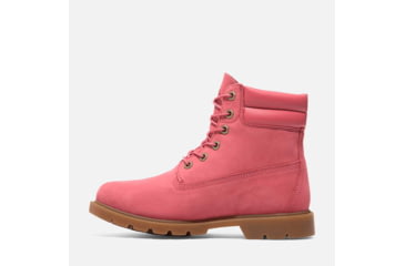 Image of Timberland Linden Woods 6-Inch Lace-Up Waterproof Boot - Womens, Medium Pink Nubuck, 8.5, Medium, TB0A2PRVEAA08500M