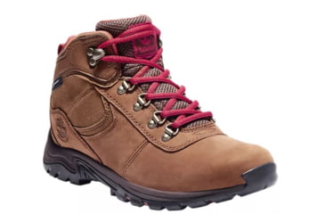 Image of Timberland Mt. Maddsen Mid Leather Waterproof Boot - Women's, Rust Nubuck, 10, TB0A25MV643-10-MED