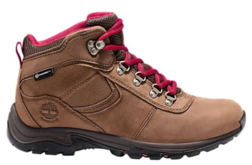 Image of Timberland Mt. Maddsen Mid Leather Waterproof Boot - Women's, Rust Nubuck, 10, TB0A25MV643-10-MED