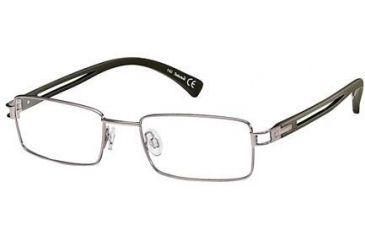 Image of Timberland TB1138 Eyeglass Frames - Shiny Gun Metal Frame Color