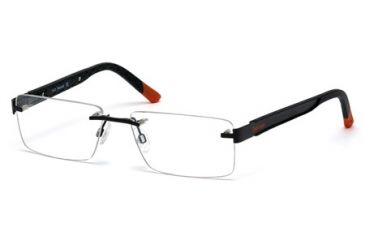 Image of Timberland TB1307 Eyeglass Frames - Matte Black Frame Color