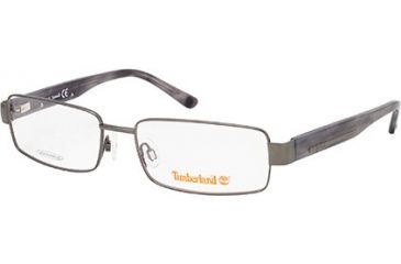 Image of Timberland TB1528 Eyeglass Frames - Shiny Gun Metal Frame Color