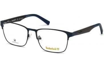 Image of Timberland TB1575 Eyeglass Frames - Matte Blue Frame Color, Matte Blue Lens Color