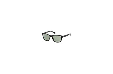 Image of Timberland TB9089 Sunglasses - Matte Black Frame Color, Green Lens Color