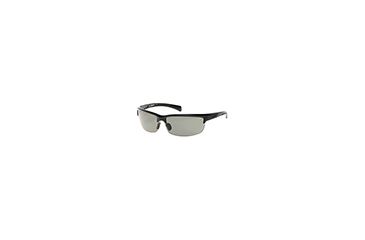 Image of Timberland TB9103 Sunglasses - Shiny Black / Smoke Frame Color