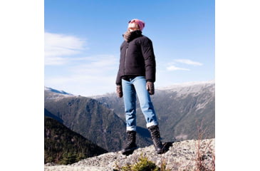 Image of Timberland White Ledge Tall Lace Up Boot - Womens, Jet Black, 9.5, Medium, TB1A2KDR01509500M