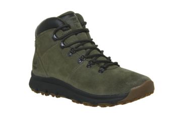 Image of Timberland World Hiker Mid - Mens, Dark Olive, Medium, 8.5, TB0A1RJWA58-85-Medium