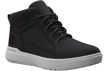 Image of Timberland Youth Allston Mid Lace Up Shoes - Mens, Black Nubuck, 12.5, Medium, TB0A42M2W0512500M