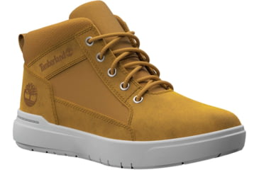Image of Timberland Youth Allston Mid Lace Up Shoes - Mens, Wheat Nubuck, 1.5, Medium, TB0A42M275401500M