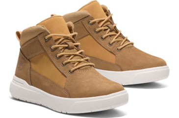 Image of Timberland Youth Allston Mid Lace Up Shoes - Mens, Wheat Nubuck, 1.5, Medium, TB0A42M275401500M