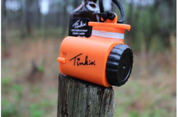 Image of Tinks Hunting Scent Reel w/10in Retractable Wick, 2.5 in Size, 1 oz Capacity, Reflective, Leak-Proof, W5106