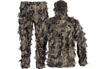 Image of Titan 3D Leafy Suits Camouflage, Pants &amp; Jacket, Realtree Timber, Large/Extra Large, RTTMBLSLXL
