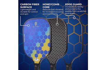 Image of Tkg Sports Carbon Fiber Pickleball Set W/carry Bag