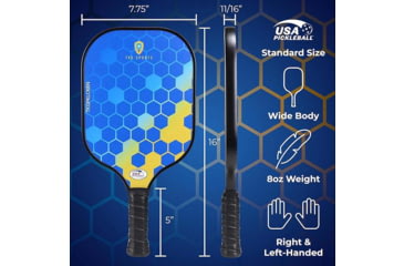 Image of Tkg Sports Carbon Fiber Pickleball Set W/carry Bag