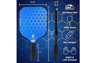 Image of Tkg Sports Fiberglass Pickleball Set W/carry Bag