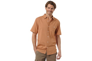 Image of Toad&amp;Co Airbrush Short Sleeve Shirt - Men's-Adobe-X-Large