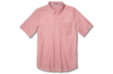 Image of Toad&amp;Co Airbrush Short Sleeve Shirt - Men's-Red Clay-Small