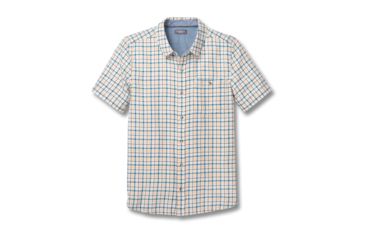 Image of Toad&amp;Co Airlift Men's Short Sleeve Slim Shirt, Salt, Large T2252805-199-L