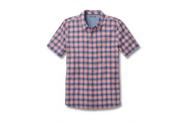 Image of Toad&amp;Co Airscape Men's Short Sleeve Shirt, Deep Navy, Large T2012700-420-L