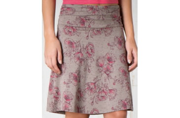 Image of Toad&amp;Co Chaka Skirt - Women's-Cocoa Poppy Print-Medium