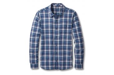 Image of Toad&amp;Co Cuba Libre Mens Long Sleeve Shirt, Deep Navy, Large T2252402-420-L