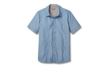 Image of Toad&amp;Co Cutler Mens Long Sleeve Slim Shirt, Bright Indigo, Small, T2222801-402-S