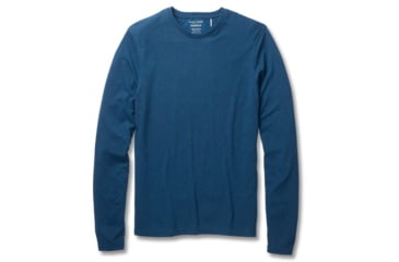 Image of Toad&amp;Co DeBug Lightweight Long Sleeve Crew Shirt - Men's-Blue Abyss-Medium