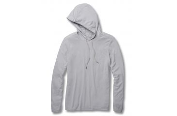 Image of Toad&amp;Co Debug Solaer Men's Hoodie, Light Ash, Small, T2242700-056-S
