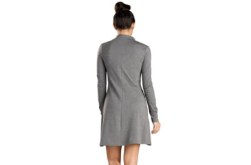 Image of Toad&amp;Co Fernview Long Sleeve Dress - Women's, Charcoal Heather, XS, T1071808-110-XS
