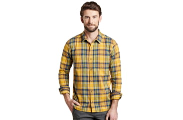 Image of Toad&amp;Co Flannagan LS Shirt - Mens, Hot Sauce, Small, T2251708-621-S