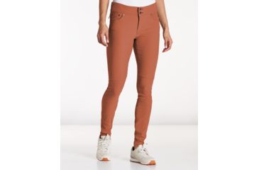 Image of Toad&amp;Co Flextime Women's Skinny Pant, Terra Cotta, 10 T1441703-607-10