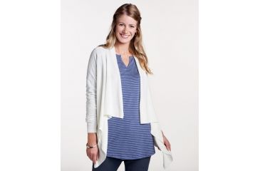 Image of Toad&amp;Co Gypsy Womens Cardigan, Egret, Large T1071708-020-L