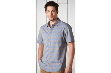 Image of Toad&amp;Co Hardscape Shirt - Men's-Deep Blue-Medium