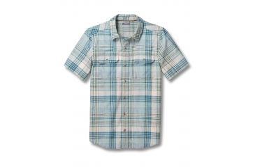 Image of Toad&amp;Co Hookline Men's Short Sleeve Shirt, Arctic, Large T2222703-055-L