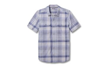 Image of Toad&amp;Co Hookline Men's Short Sleeve Shirt, Weathered Blue, Large T2222703-462-L