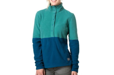 Image of Toad&amp;Co Liftie Fleece Pullover - Women's-Marine Green-Large