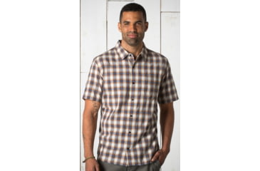 Image of Toad&amp;Co Open Air Short Sleeve Shirt - Mens-Copper-Small