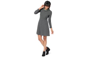 Image of Toad&amp;Co Panoply Dress - Women's-Charcoal-Small